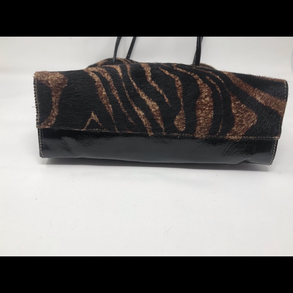 Marco Buggiani STUNNING Leather & Pony Hair Tote - Picture 4 of 8